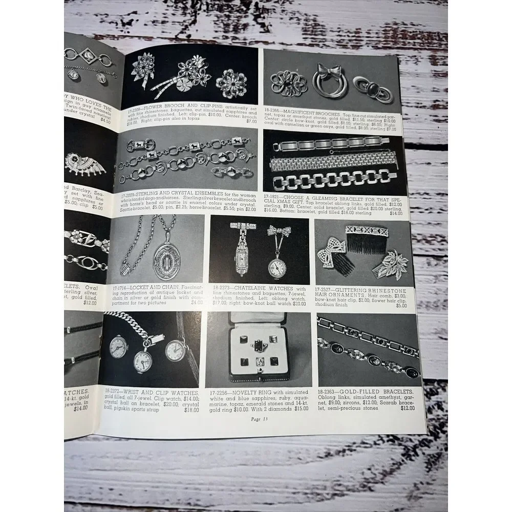 Vintage 1938 Ovington's Gift Book Catalog 437 Fifth Avenue New‎ York